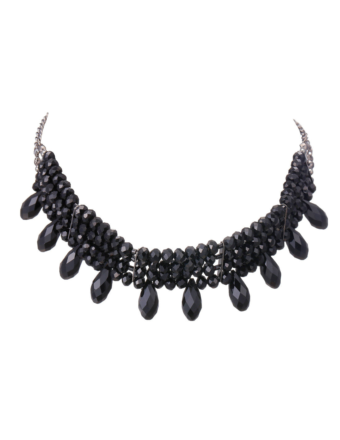 Collier Savia noir – Belle Miss Paris