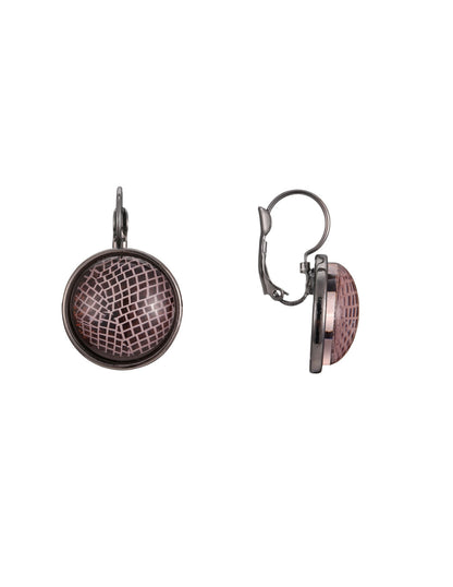 Boucles d'oreilles dormeuses Xeveria noir – Belle Miss Paris