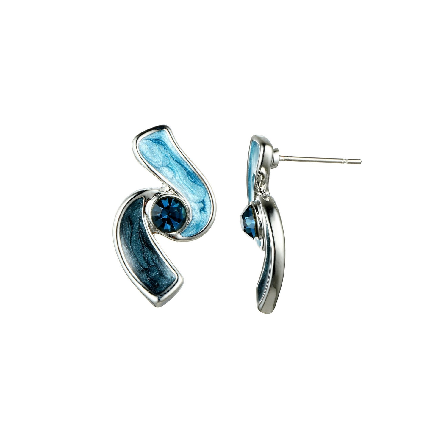 Boucle d'oreille tige Abelia