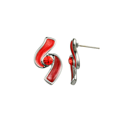 Boucle d'oreille tige Abelia