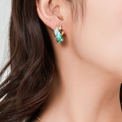 Boucle d'oreille clip Aubane