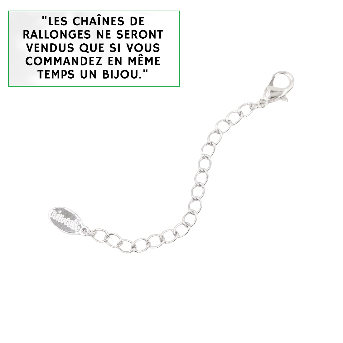 Chaîne de rallonge