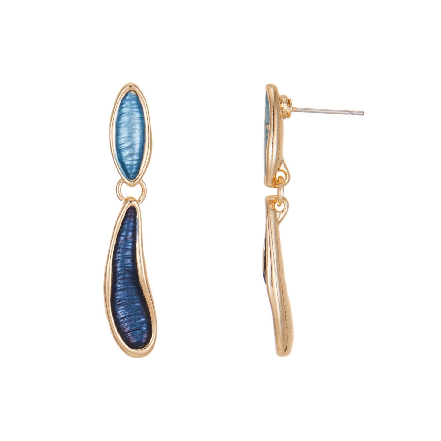 Boucle d'oreille tige Donia