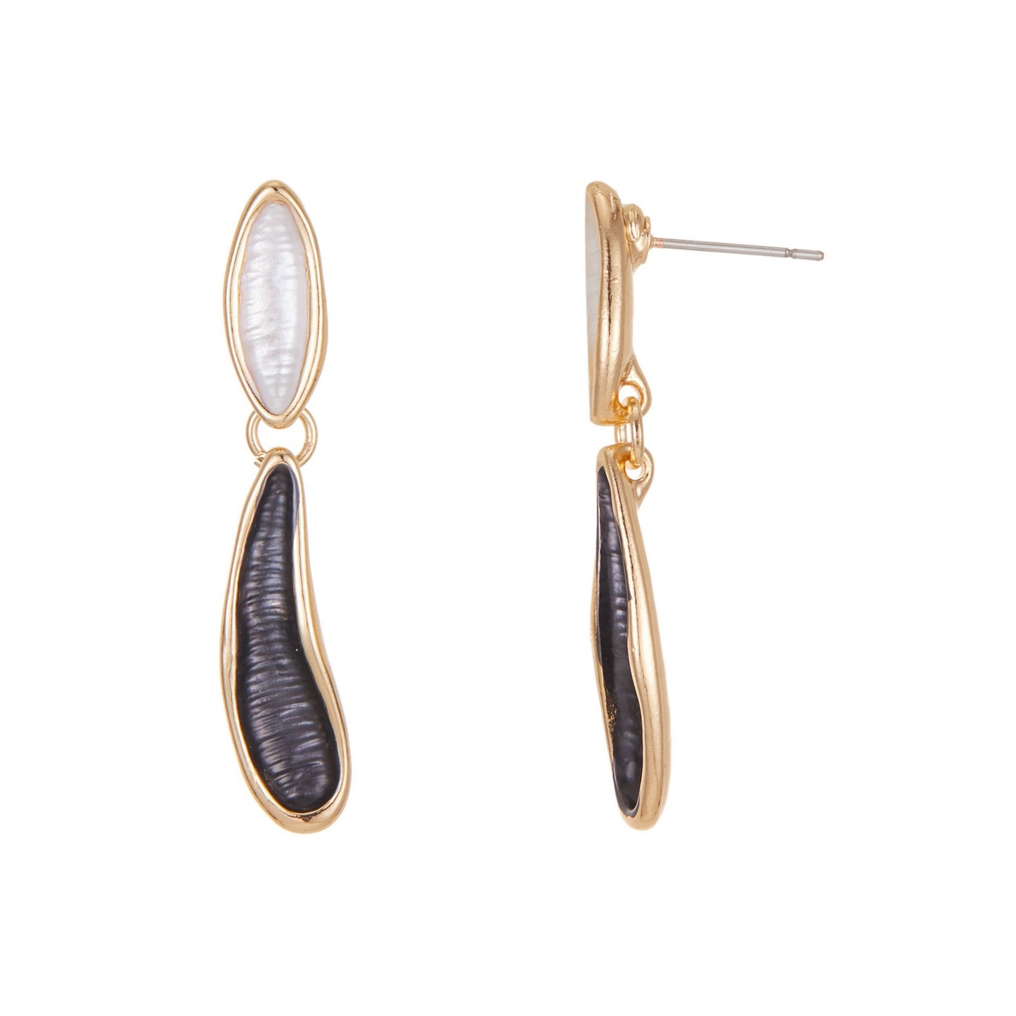 Boucle d'oreille tige Donia