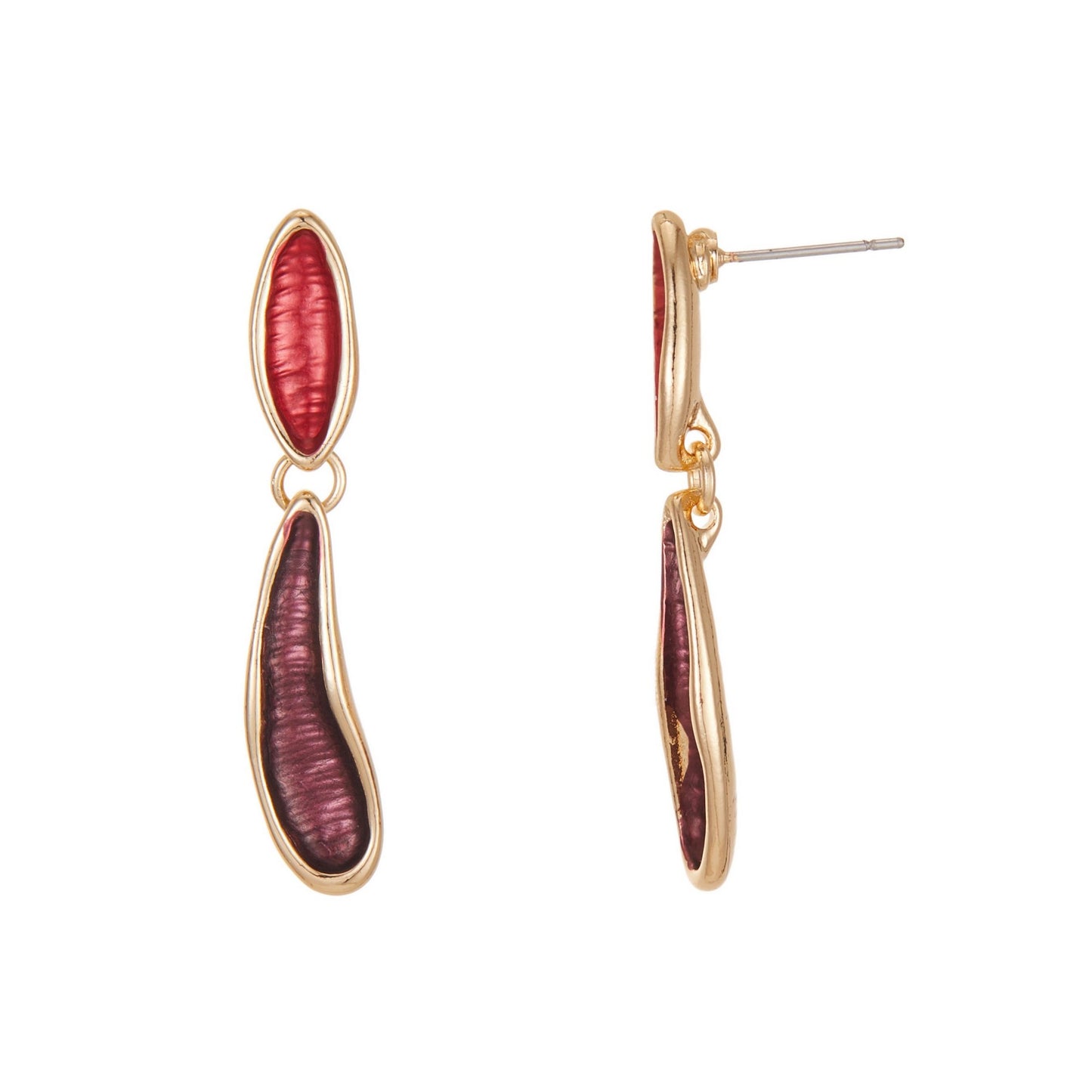 Boucle d'oreille tige Donia
