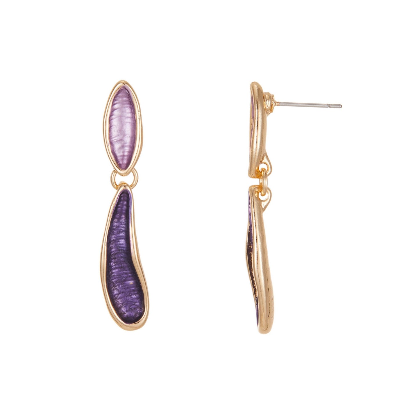 Boucle d'oreille tige Donia
