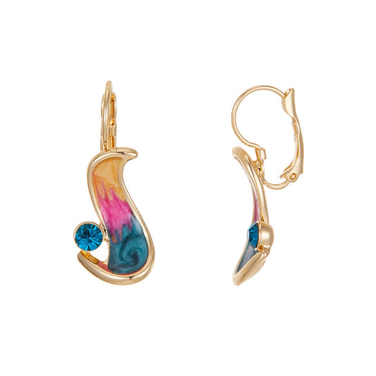 Boucle d'oreille dormeuse Doulfine