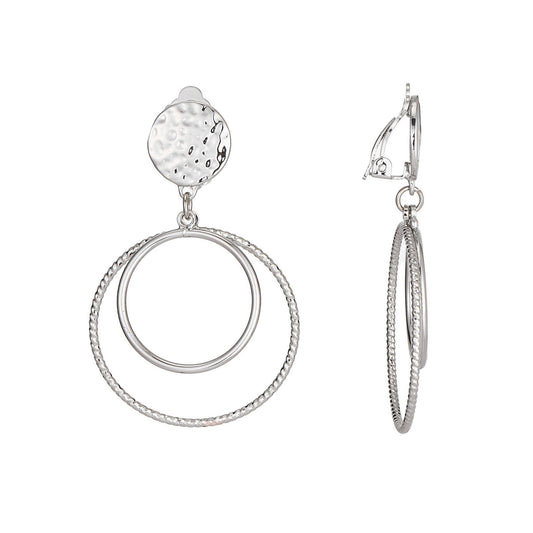 Boucle d'oreille clip Ghanima