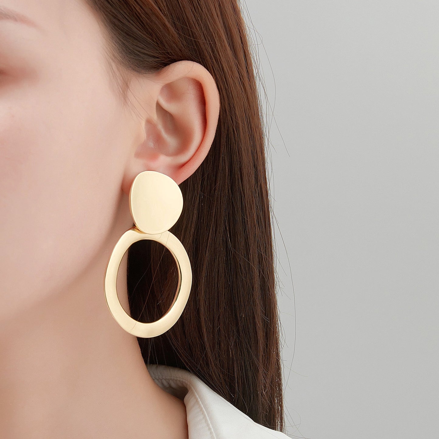 Boucle d'oreille clip Haggith