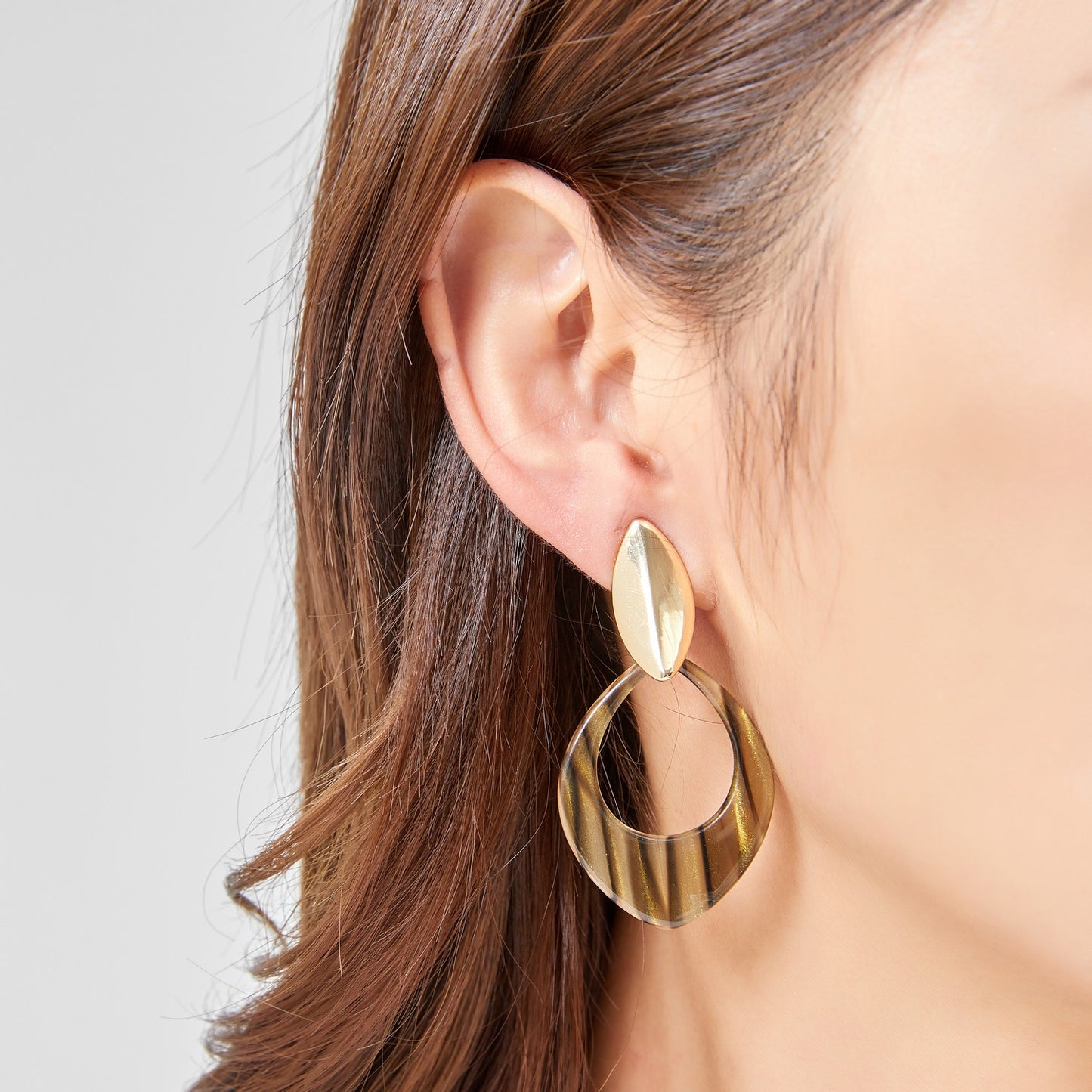 Boucle d'oreille clip Issae
