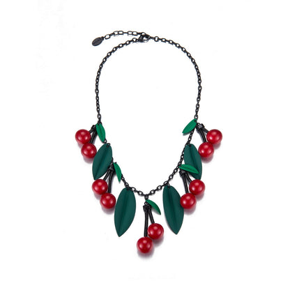 Collier cerise Kloe