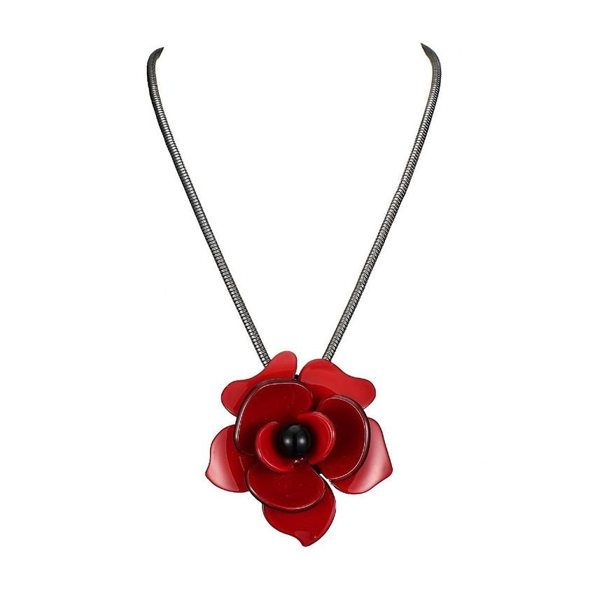 Collier Coquelicot Lenna