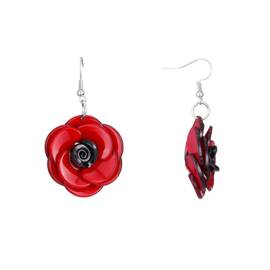 Boucles d'oreilles crochet Rosa