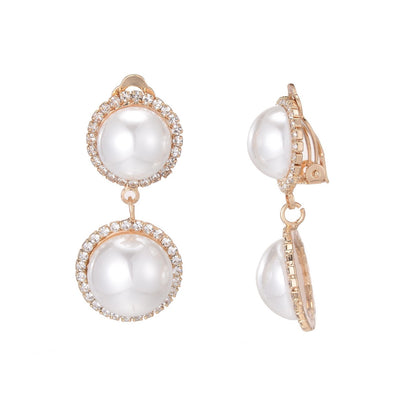 Boucle d'oreille clip Sibille
