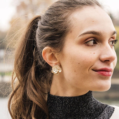 Boucle d'oreille clip Soltana