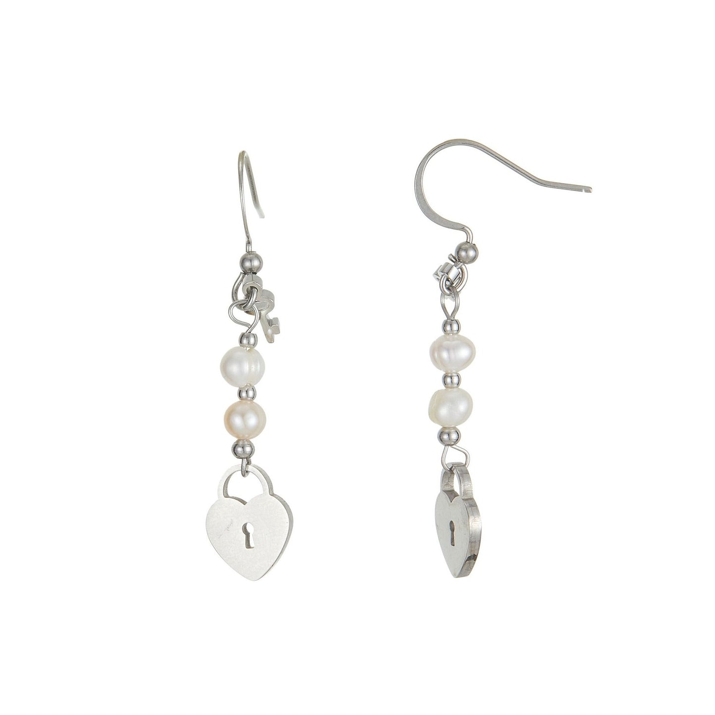 Boucle d'oreille crochet Urmila en acier inoxydable