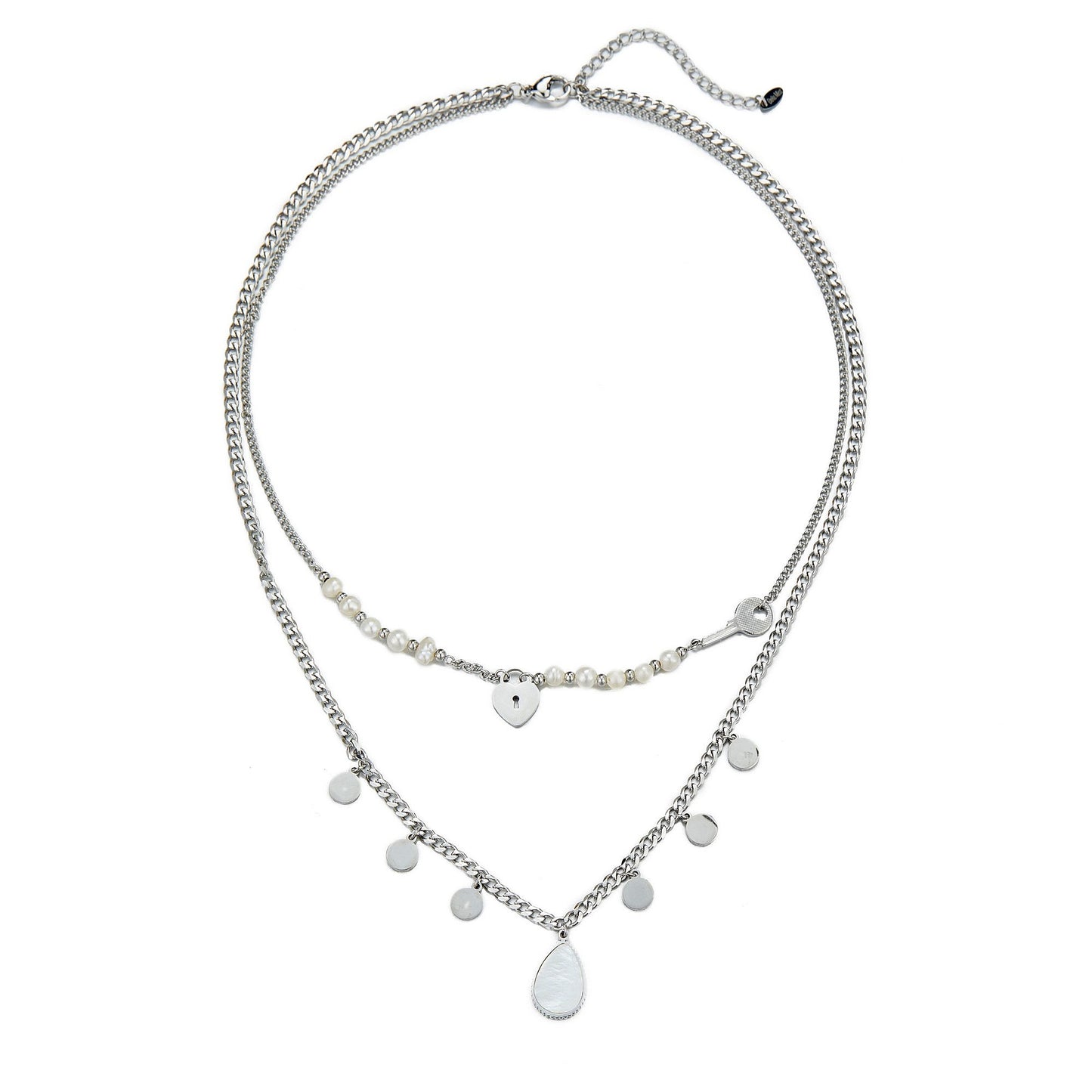 Collier Urmila en acier inoxydable