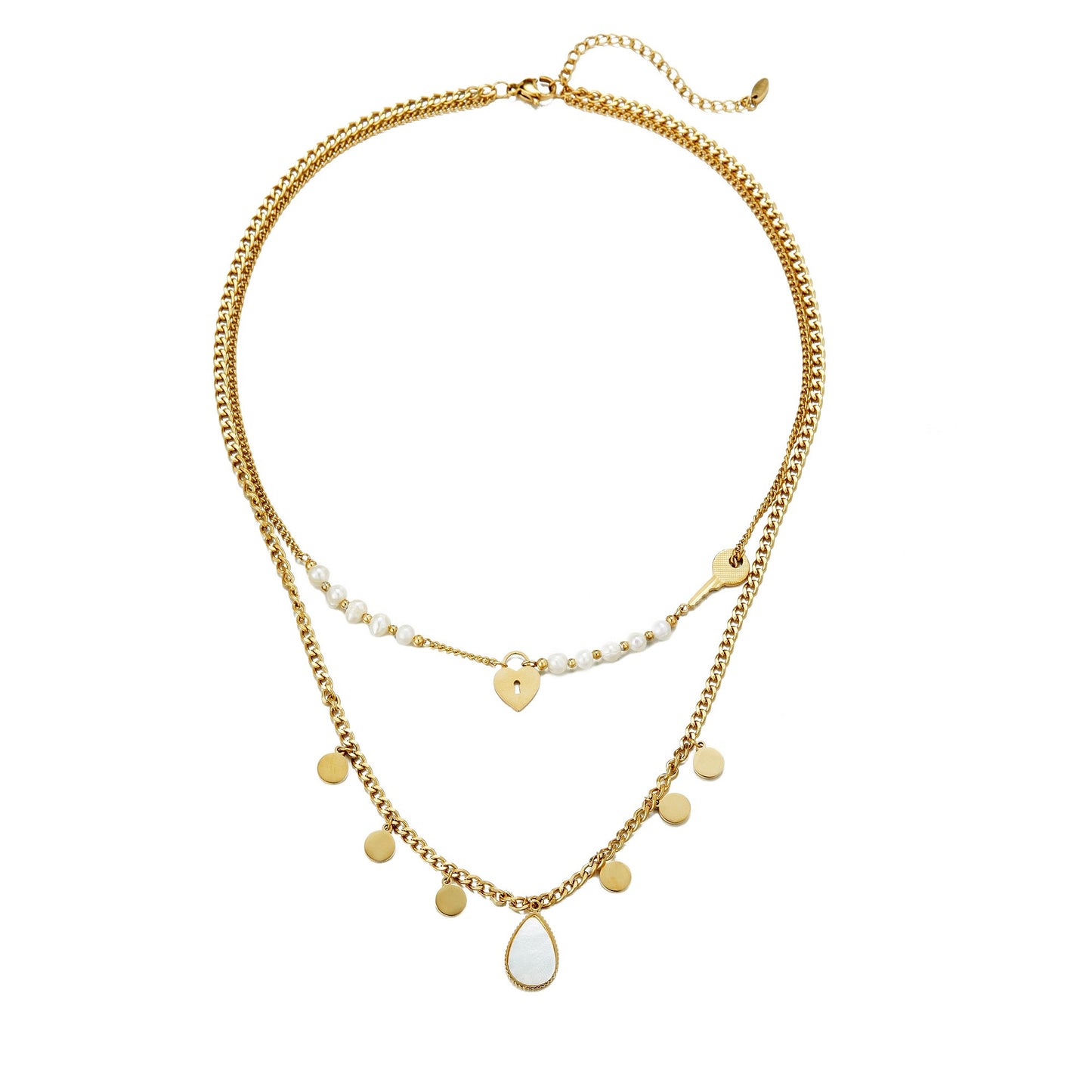 Collier Urmila en acier inoxydable