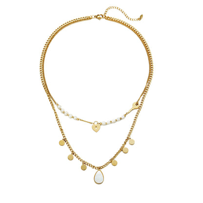 Collier Urmila en acier inoxydable
