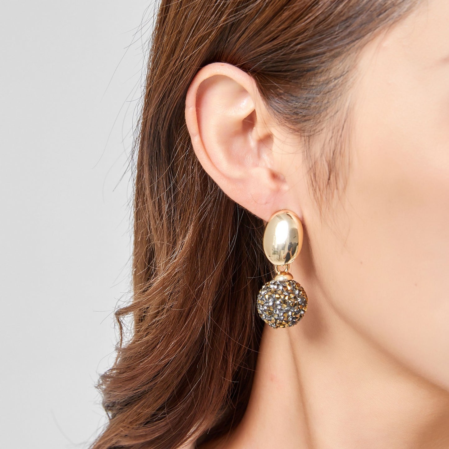 Boucle d'oreille clip Imane